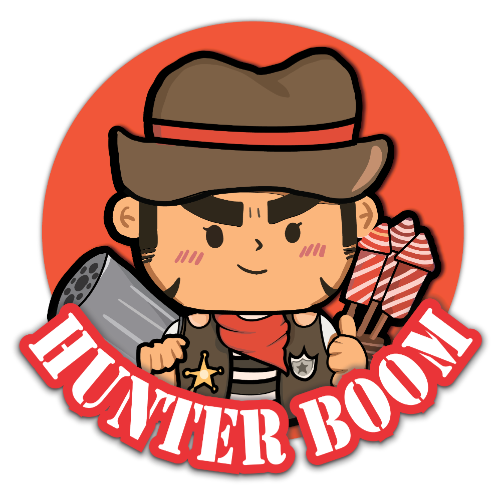 Hunter Boom logo
